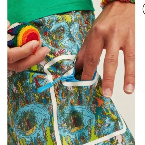 Fielder by Bonobos hybrid short/swim trunks. Zip pocket. Mesh lined. EUC. Fun - Picture 3 of 12